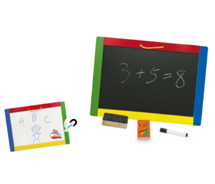 Brytostore BHT56203 Magnetic Chalk and Dry Erase Board - Zoom Image