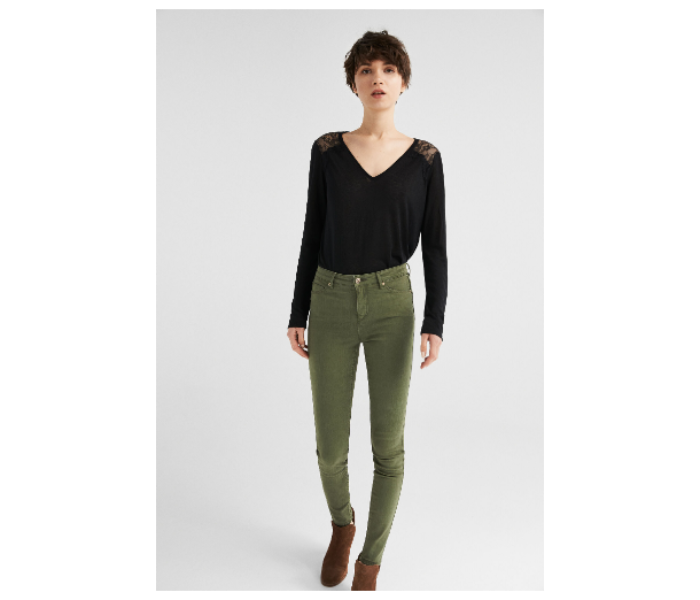 Springfield SS19 Denim Jeans EU 36 For Women - Moss Green - Zoom Image 1