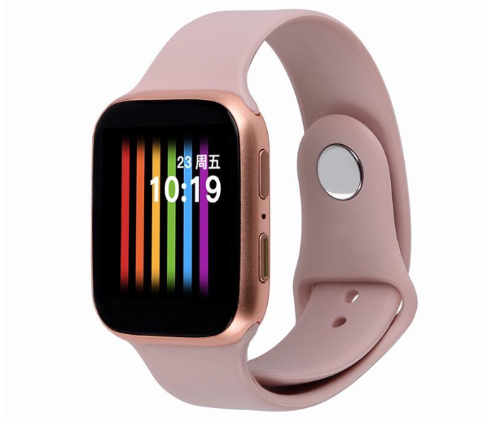 Calling Support Watch Full Touchscreen ZL101 Smart Watch - Pink - Zoom Image