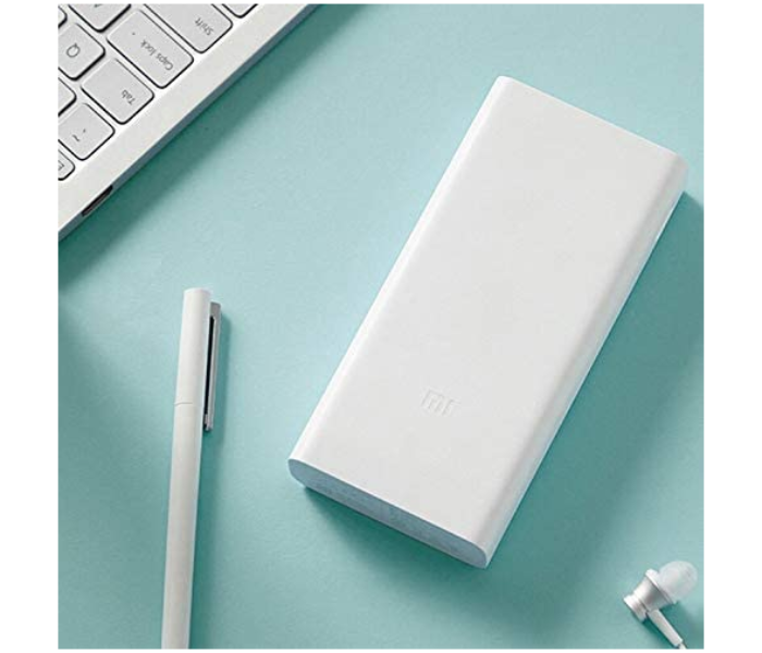 Xiaomi 20000mAh Two Way Quick Charge Powerbank -  White  - Zoom Image 3