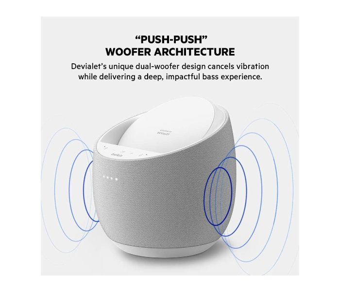 Belkin G1S0001my-WHT SoundForm Elite Hi-Fi Smart Speaker With Wireless Charger - White - Zoom Image 3