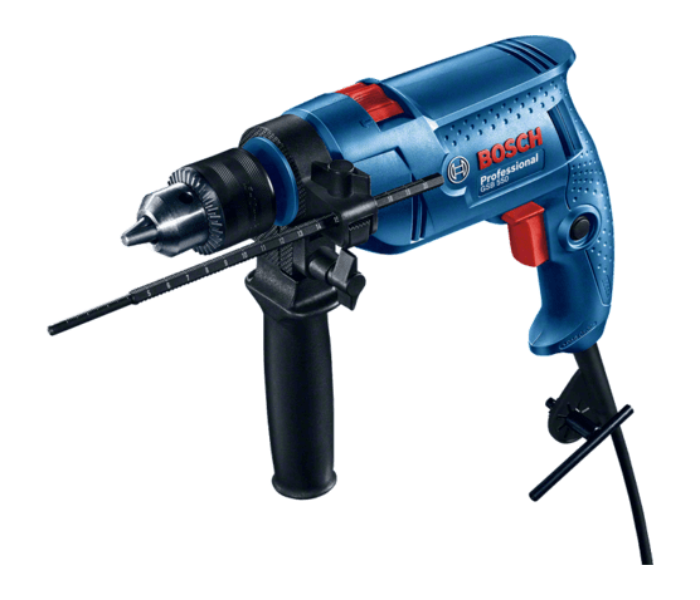 Bosch GSB 550 Professional Freedom Impact Drill Kit - Black and Blue - Zoom Image 1