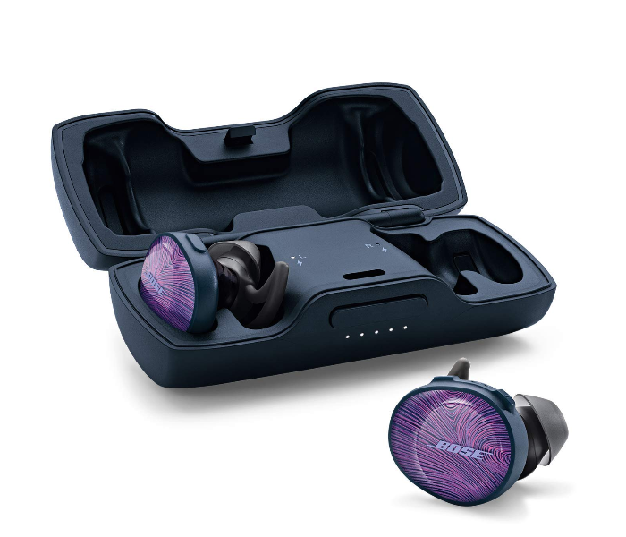 Bose SoundSport Free Wireless Headphones - Ultraviolet with Midnight Blue - Zoom Image 4