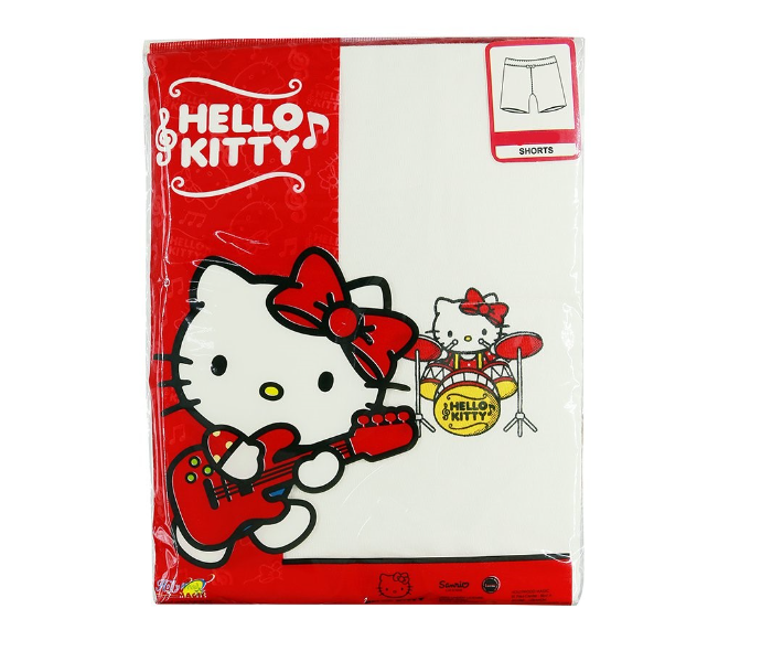 Hello Kitty HKWIB1 Shorts for 12 Year Kids - White  - Zoom Image 1