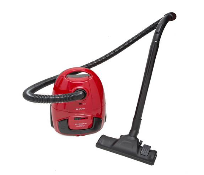 Sharp EC-BG1601A-RZ 1600W Bag Vacuum Cleaner - Red and Black - Zoom Image 3