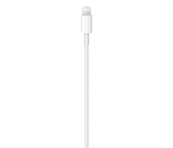 USB Type C To Lightning Data Charging Cable for Apple Devices, White - Zoom Image 2