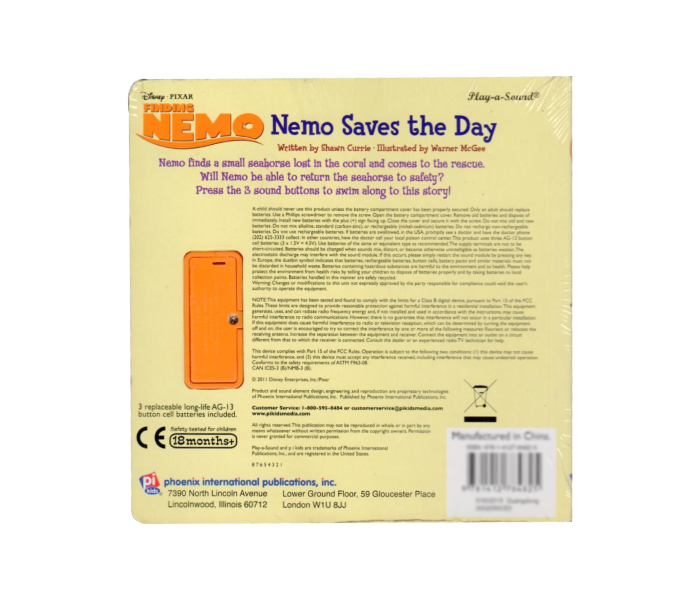 Disney Finding Nemo Saves the Day Sound Book - Zoom Image 3