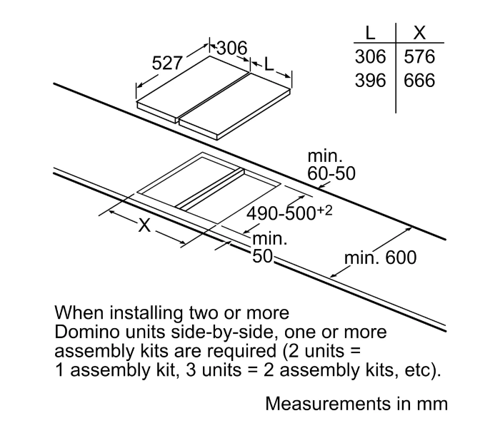 Bosch PKU375CA1M Series 2 30 cm Domino Grill - Black - Zoom Image 6