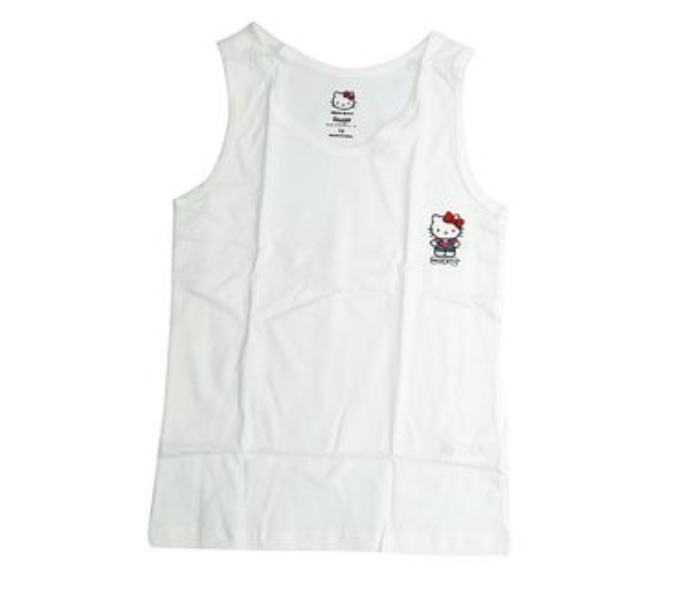 Hello Kitty HKWIT1 Vest for 12 Year Kids - White  - Zoom Image