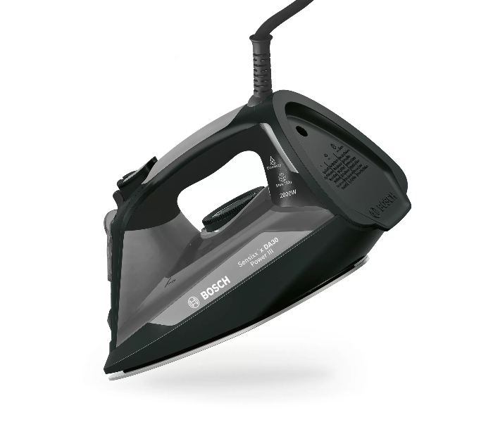 Bosch TDA3021GB 2800 Watts Sensix Power III Steam Iron - Black - Zoom Image 3