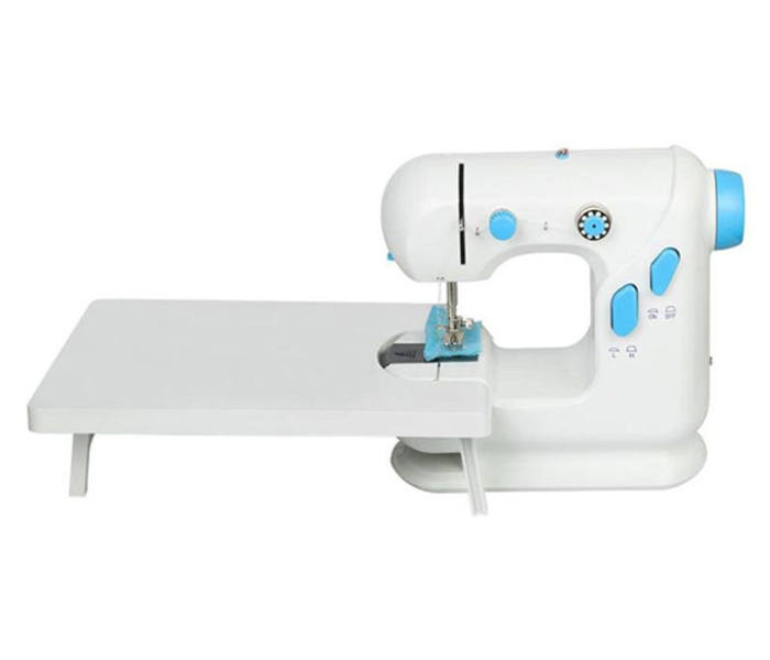 Bison YFSM-306 Multifunctional Electric Sewing Machine With LED Light Foot Pedal - White  - Zoom Image 1