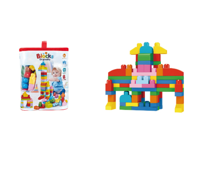 Brytostore BHT235954 80 Pieces Building Blocks - Zoom Image