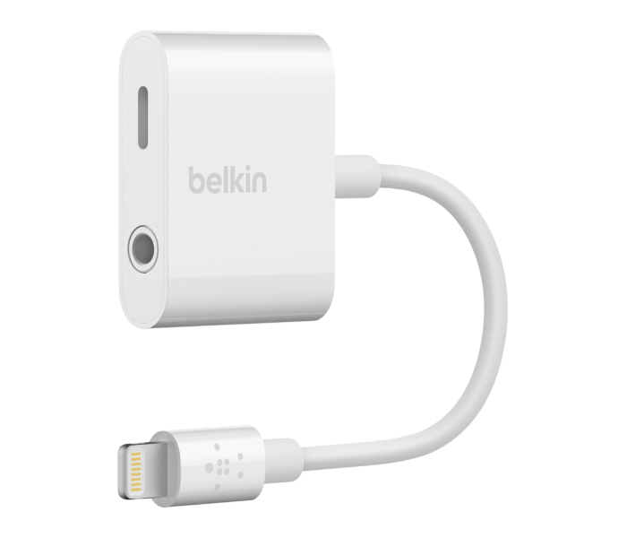 Belkin F8J212BTWHT 3.5 mm Audio and Charger - White - Zoom Image 1