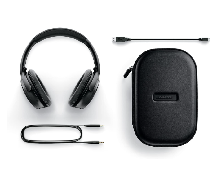 Bose QuietComfort 35 II Wireless Bluetooth Headphones - Black - Zoom Image 4