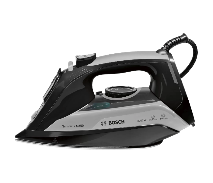 Bosch TDA5072GB 3050 Watts Sensix Steam Iron - Black - Zoom Image 1