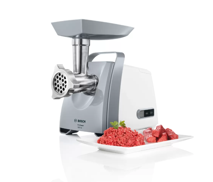 Bosch MFW66020GB 600 Watts Meat Mincer - White - Zoom Image 3