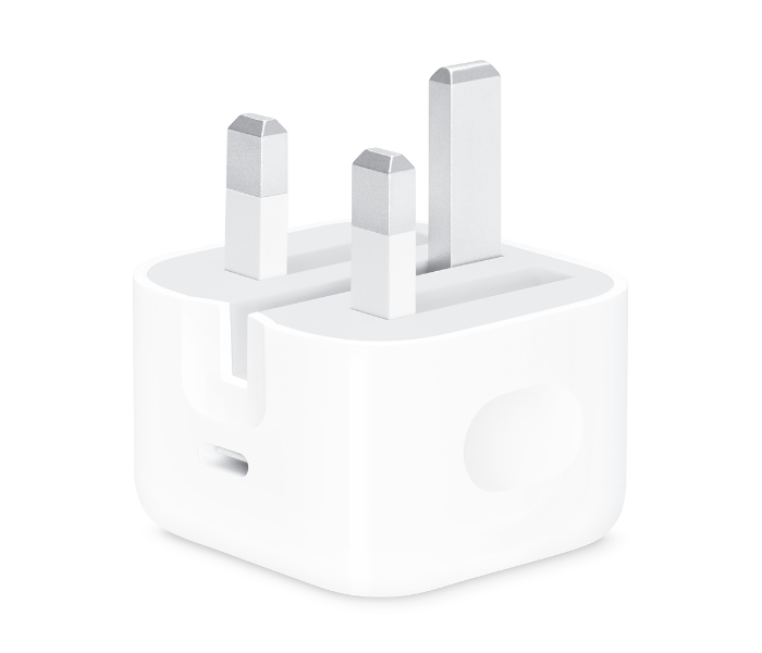 Apple MHJF3ZE 20W USB-C Power Adapter - White - Zoom Image 1