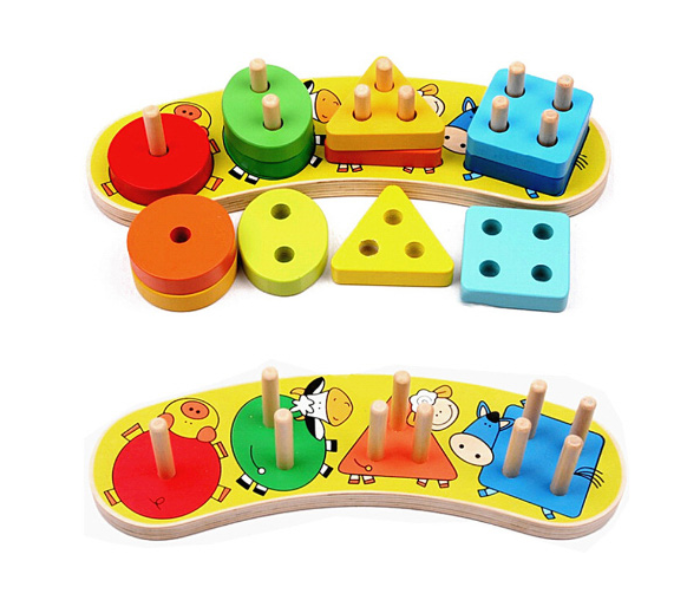 Brytostore BHT50657 Animal Shape Matching Game - Zoom Image