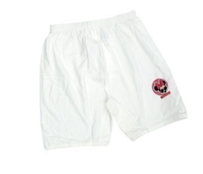 Disney MNWIB1 Minnie Mouse Shorts for 8 Year Kids - White  - Zoom Image 2