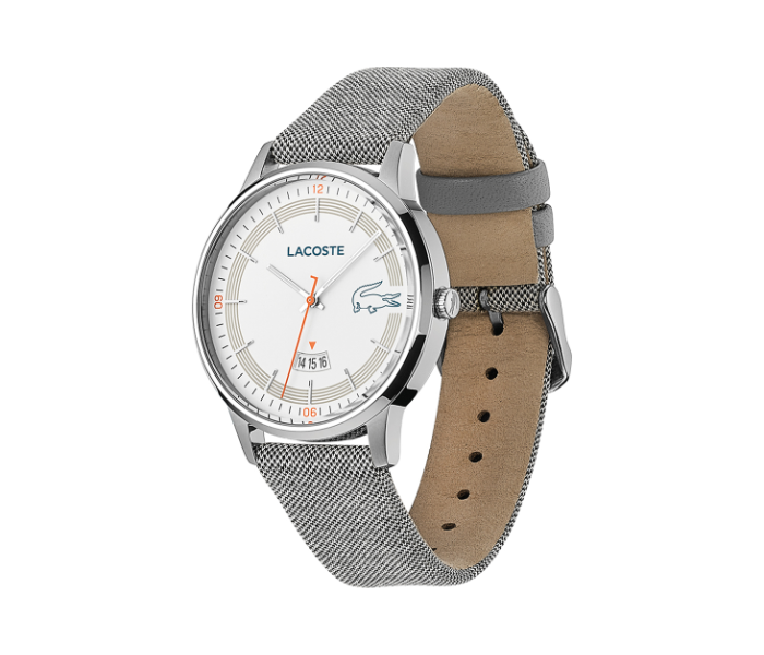 Lacoste 2011031 Mens Madrid Watch with Fabric Strap - Grey - Zoom Image 2