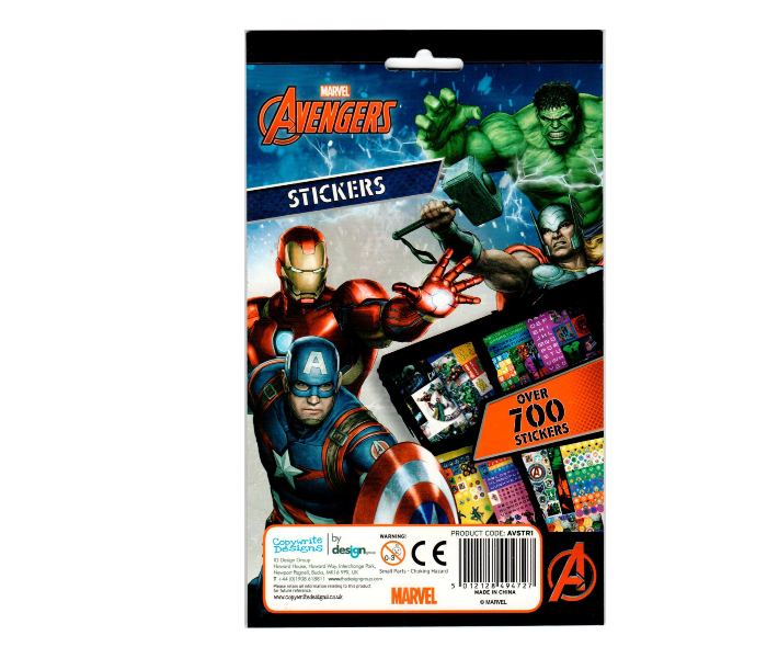 Marvel Avengers 700 Sticker Collection Pack - Zoom Image 2