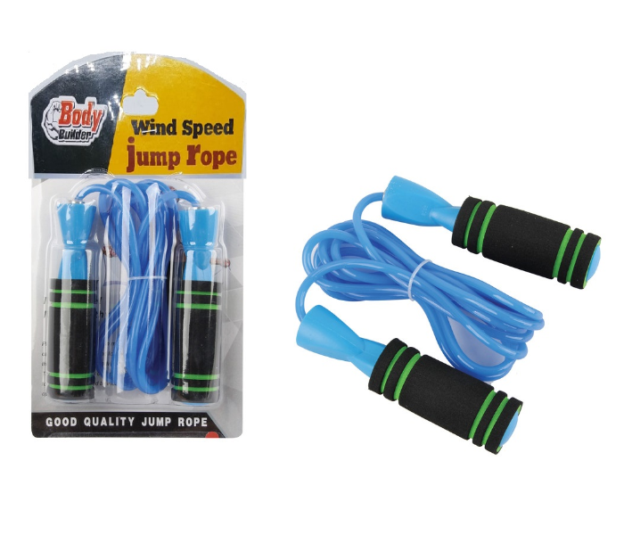 Body Builder 38-1142 Sport Skipping Rope - Blue - Zoom Image 1