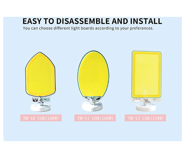 2 in 1 Out Door Camping Emergency Light - Yellow - Zoom Image 4