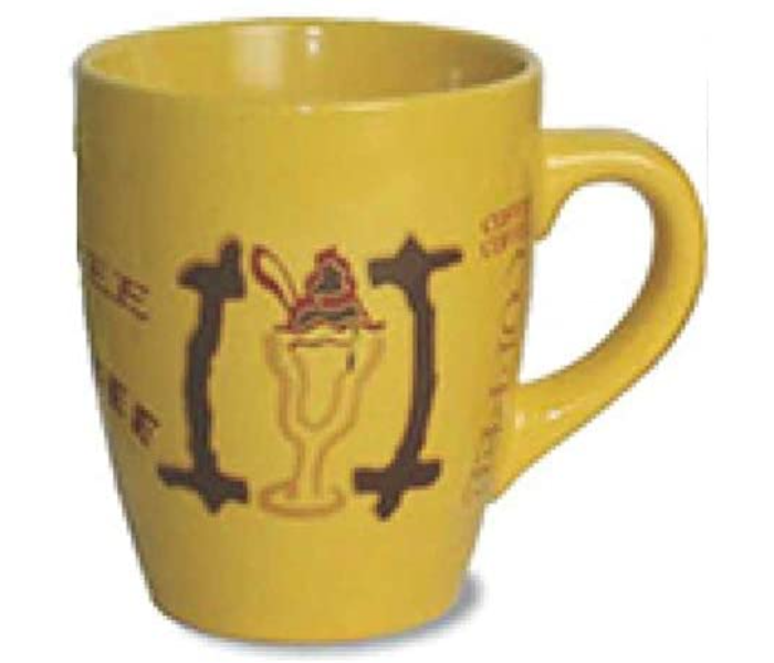 Royalford RF2966 1Pc 326ML Ceramic Coffee Design Mug  - Zoom Image