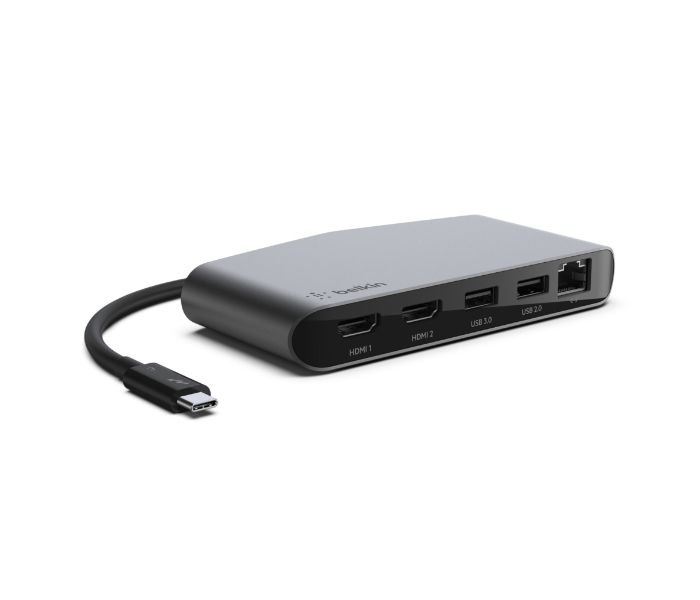 Belkin F4U098BT Thunderbolt 3 Dock Mini HD - Grey - Zoom Image 3