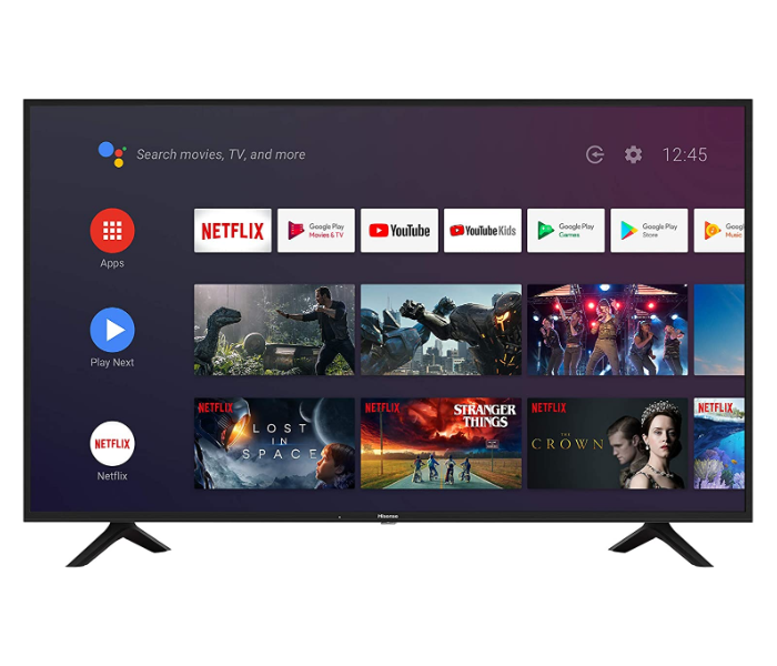 Hisense 55B7206UW 55inch Android 4K Smart LED TV - Black - Zoom Image 3