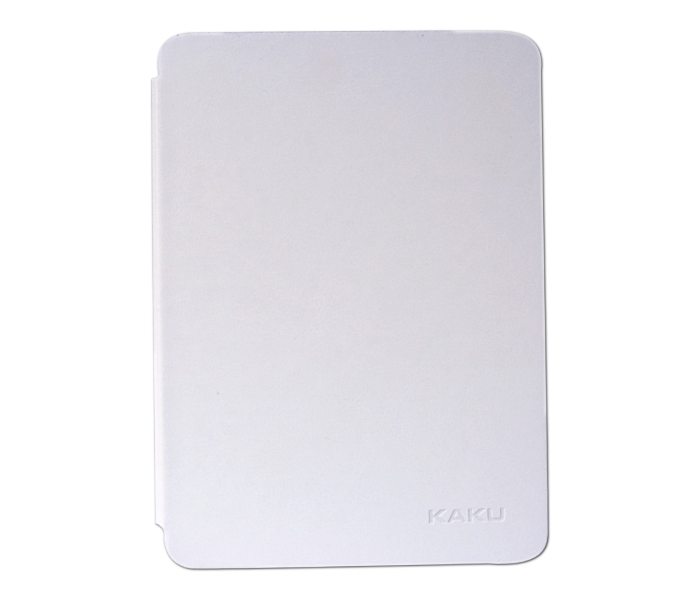 Kaku Leather Flip Case Cover For Samsung Galaxy Tab 4 T530 T531 - White - Zoom Image 1