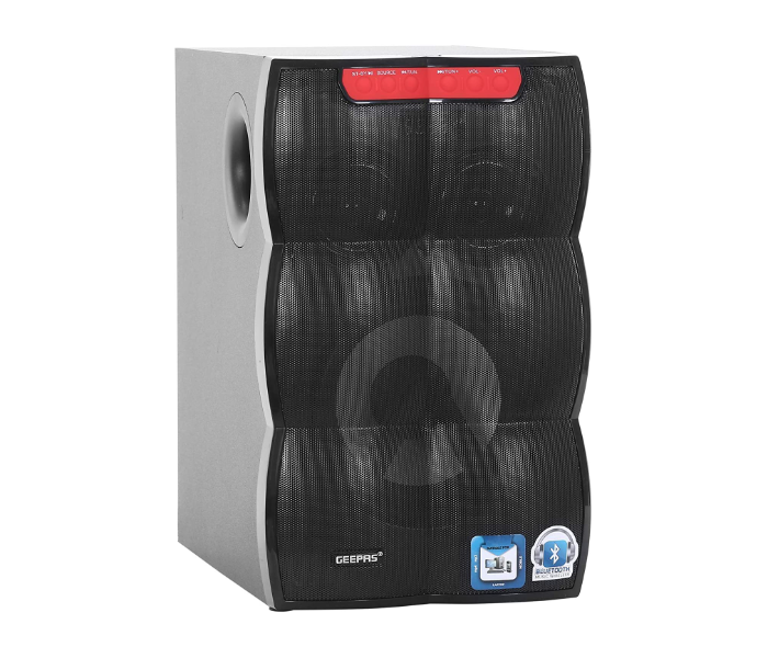 Geepas GMS105 4.1 Channel Multimedia Speaker - Black - Zoom Image 2