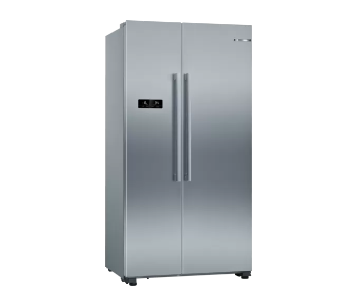 Bosch KAN93VL30M Series 4 Side by Side Fridge - Stainless Steel - Zoom Image 1