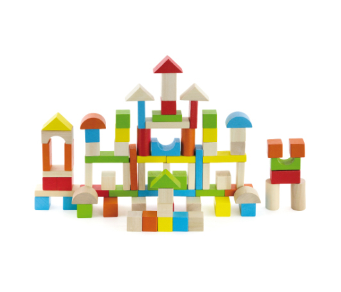 Brytostore BHT50333 80 Pieces Colorful Block Set - Zoom Image