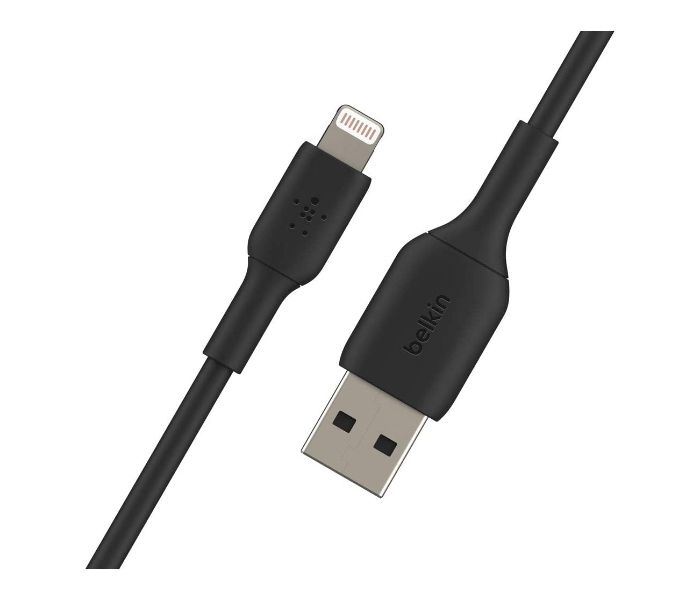 Belkin CAA001bt1MBK Boost Charge Lightning to USB-A Fast Charge Cable 1Meter - Black - Zoom Image 4