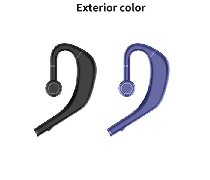 Business Single Rd09 Ear Earhook 5.0 Bluetooth Headset - Blue - Zoom Image 3