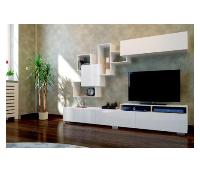 Elite TV Table - White - Zoom Image 1