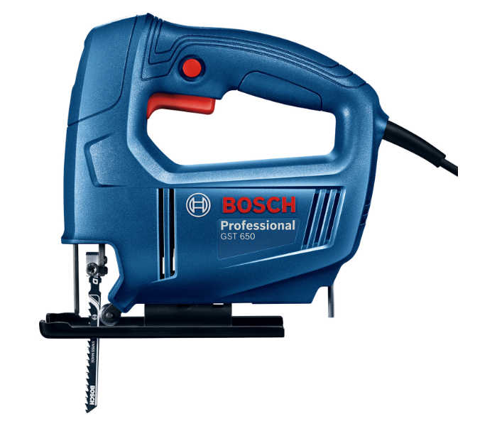 Bosch GST 650 450 Watt Professional Jigsaw - Dark Blue and Grey - Zoom Image 2