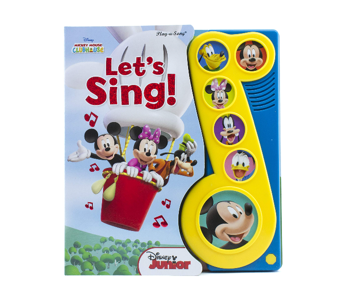 Disney Mickey Mouse Clubhouse - Lets Sing Little Music Note Sound Book - Zoom Image 1