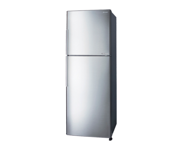 Sharp SJ-S390-SS3 348 Litre Double Door Refrigerator Inverter - Silver - Zoom Image 2