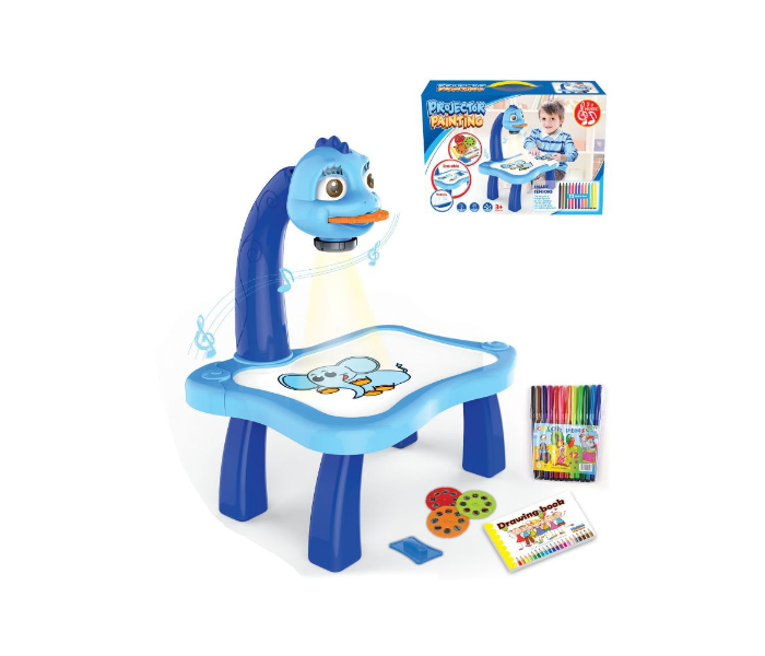 Family Center 23-6776 Projector Painting Set With Music - Blue - Zoom Image 2