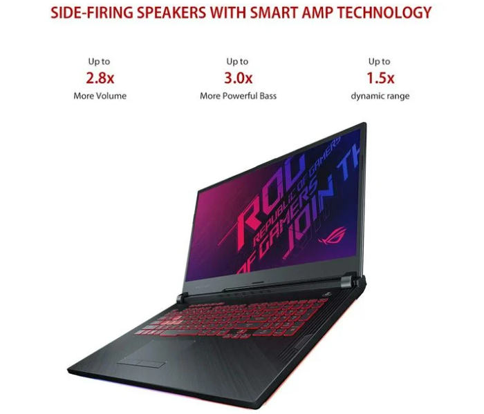 Asus ROG Strix G731GT AU062T 17.3 inch FHD Intel Core i7 16GB RAM 1TB 4 GB NVIDIA GeForce GTX 1000 Windows 10 Gaming Laptop - Black - Zoom Image 7