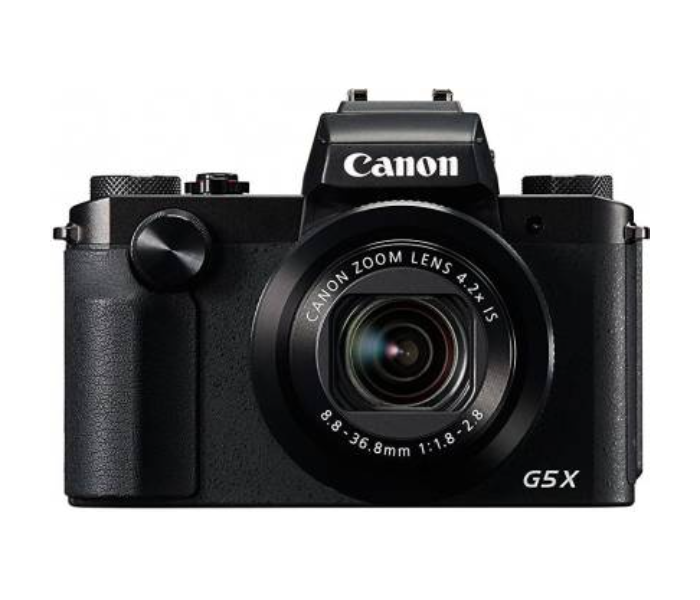 Canon PowerShot G5x 20.2 MP 4.2X Optical Zoom Digital Camera - Black  - Zoom Image 1