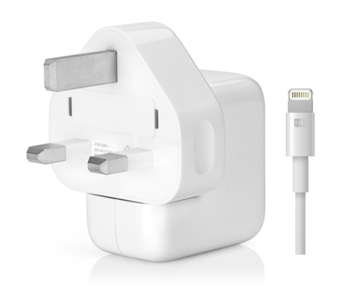 HeatZ ZAI15 Single Port Home Charger with Lightning Cable - White - Zoom Image 3