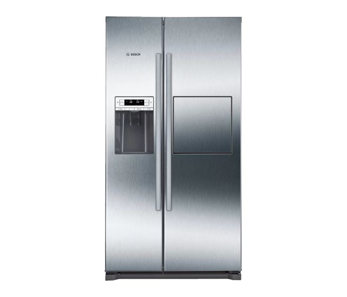 Bosch KAG90AI20N Series 6 Side by Side Fridge - Stainless Steel - Zoom Image 1