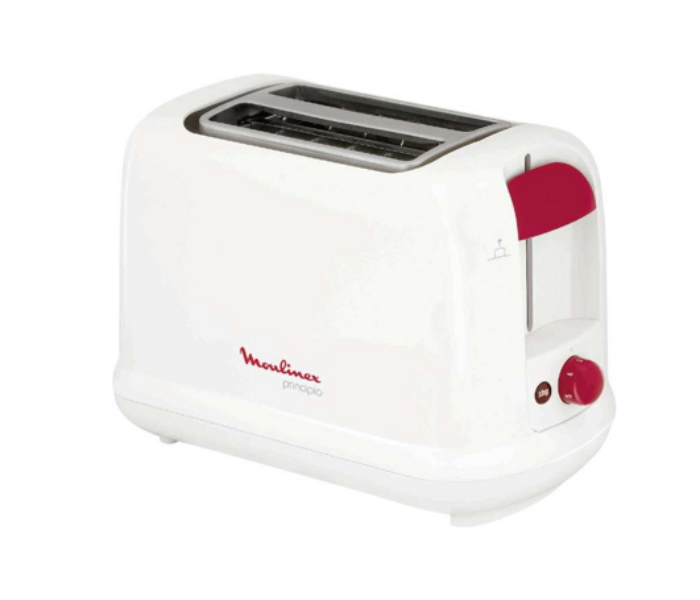 Moulinex LT160127 Principio Breakfast Toaster - White - Zoom Image