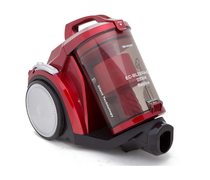 Sharp EC-BL2203A-RZ 2200W Bagless Vacuum - Red and Black - Zoom Image 5