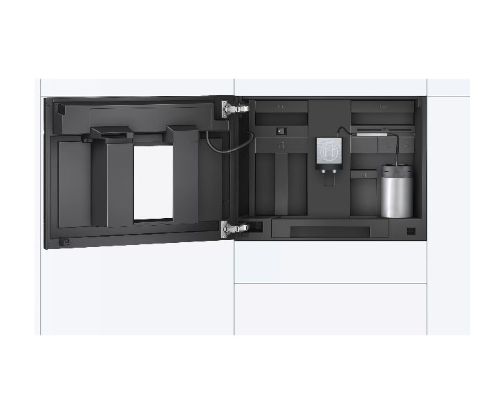 Bosch CTL636ES1 Serie 8 Built in Fully Automatic Coffee Machine - Black - Zoom Image 4