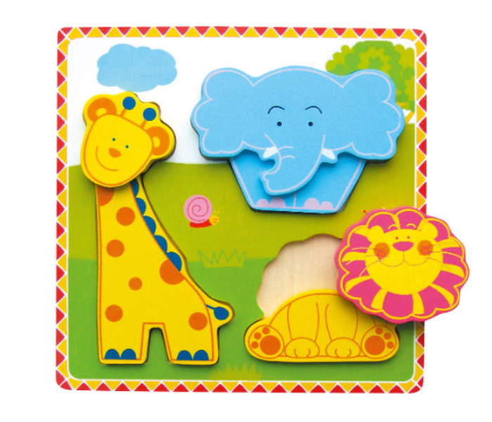 Brytostore BHT50372 Chuncky Wild Animals Puzzle - Zoom Image