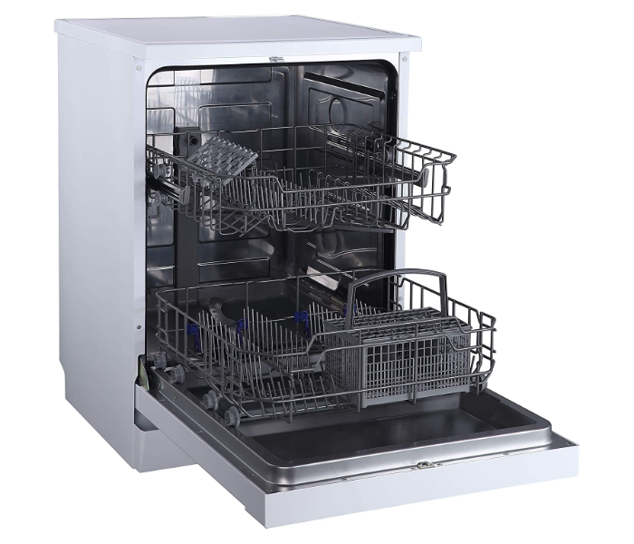 Sharp QW-MB612-SS3 12 Place Settings 6 Programs Free Standing Dishwasher - Silver - Zoom Image 3